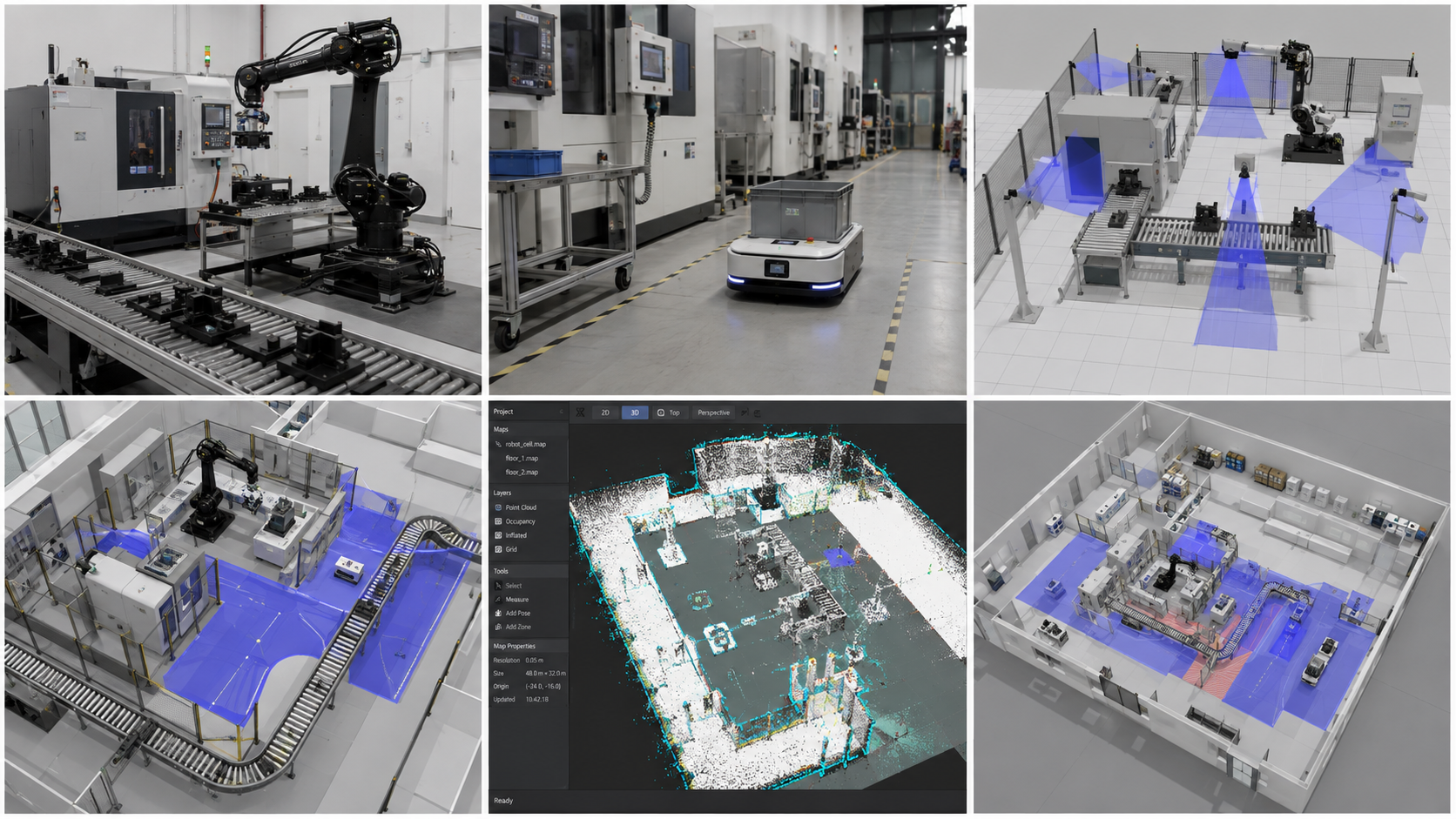 Robot Digital Twin: National Robot Test Field digital-twin environment